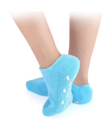 Beaupretty Moisturizing Gel Socks for Women - Overnight Foot Care & Hydration - 2 Pairs of Spa-Infused Lotion Socks - Buy Online on SooperMarket.com