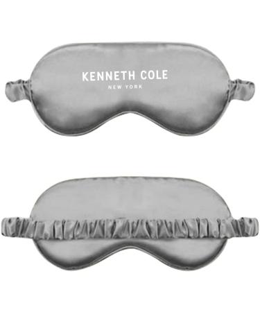 Kenneth Cole Satin Eye Mask - Eyeshade with Elastic Strap Blocks Light Like A Boss and Gets You The Best Night's Sleep Ever Grey - Buy Online on SooperMarket.com