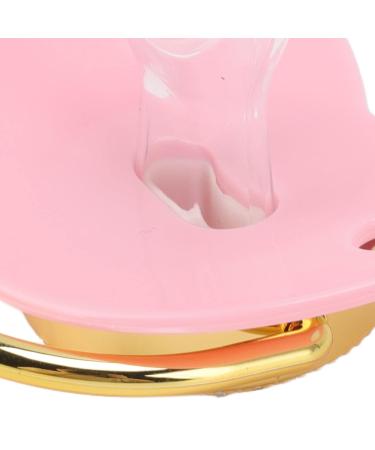 Shinning Heart Shape Baby Pacifier - Personalized Glitter Crystal Dummy | Ideal Bling Gift for Girl Baby Shower & Photography (Pink) - Buy Online on SooperMarket.com