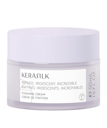 KERASILK Finishing Cream | Smooths Flyaways & Fights Frizz | Definition & Refinement | Provides Soft & Touchable Finish | 50ml