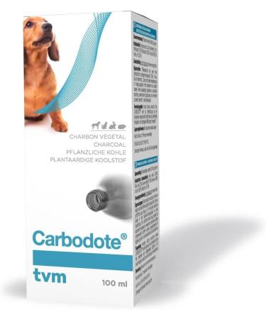 TVM Carbodote Liquid |100 ml |Supplementary feed for dogs cats rodents reptiles and birds |Can be supportive in the adsorption of toxins in the intestine
