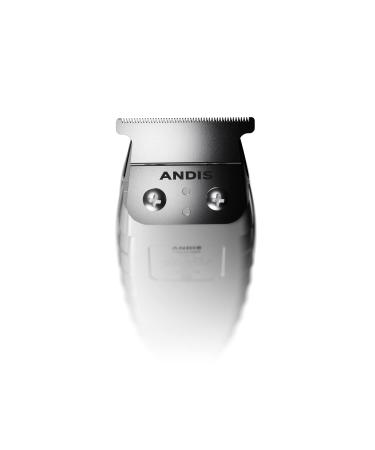 Andis 04780 Professional T-Outliner Beard & Hair Trimmer with Carbon Steel T-Blade - Grey | Corded Electric Trimmer for Men - Buy Online on SooperMarket.com