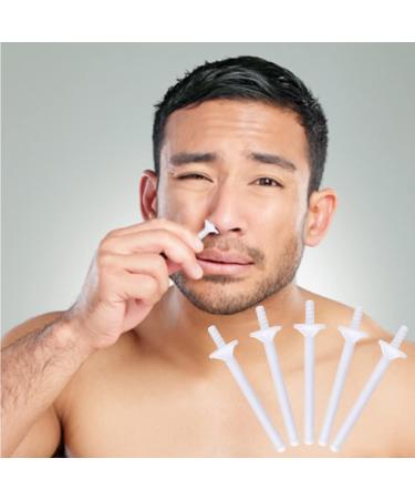 Buy KLOP256 Nose Wax Sticks - 60 Plastic Applicators for Men & Women | Clean Nostrils & Remove Nose Hair - Buy Online on SooperMarket.com