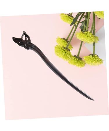 minkissy Japanese Hair Pin Head Pieces for Woman Hair Clip for Women Hair Chopsticks for Women Thick Hair Hair Chopstick Clip Japanese Hair Sticks Steamed Stuffed Bun Hairpin Headgear Ebony - Buy Online on SooperMarket.com