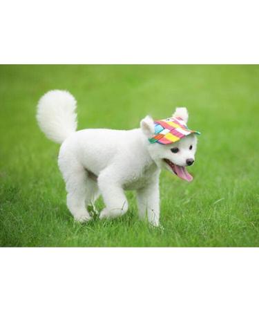 Bbeart Camouflage Pet Hat - Sports Cap with Ear Holes & Chin Straps for Medium & Large Dogs (XL) - Stylish Leisure Visier & Sun Protection - Buy Online on SooperMarket.com