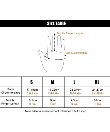 FREE SOLDIER Men's Full Finger Gloves for Work, Gardening, Cycling, Motorcycle - Large Size - Buy Online on SooperMarket.com