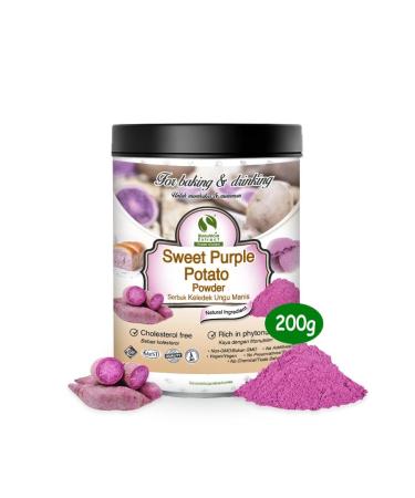 9x Sweet Purple Potato Powder (200g / Can)