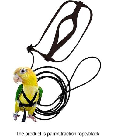 Vreplrse Adjustable Bird Flight Dishes & Easy-to-Wear Parrot Leash - Perfect Gift for Parrot Owners | International Shipping - Buy Online on SooperMarket.com