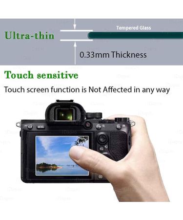 iDaPro Sony Alpha A7R V Screen Protector - 3 Pack Tempered Glass, Easy Installation - Buy Online on SooperMarket.com