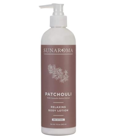 SUNAROMA Lotion Patchouli 11.5 Ounce Pump (Relaxing) (340ml)