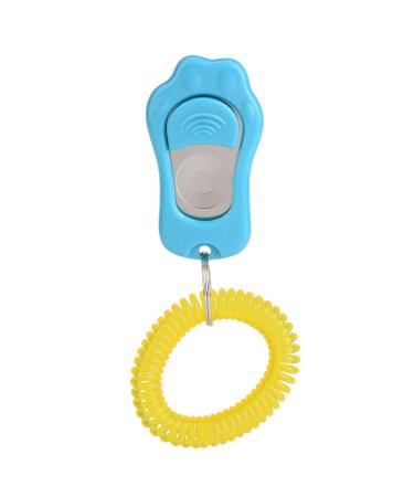 Zerodi's bracelet for dog training Clicker 3-stage sound Adjustable Universal Animal Behavioral Training Clicker for Pet Cat Dog (blue)