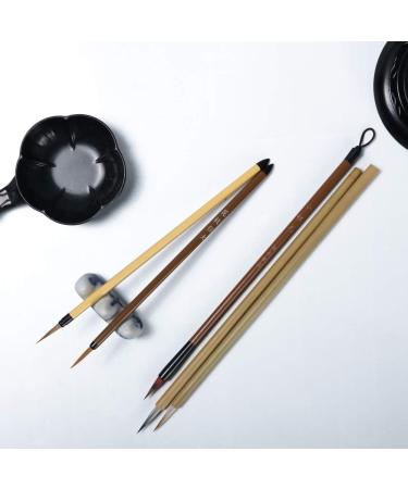 Wancetang Chinese Calligraphy Painting Brushes - Professional 5-Pc Art Brush Set - Buy Online on SooperMarket.com