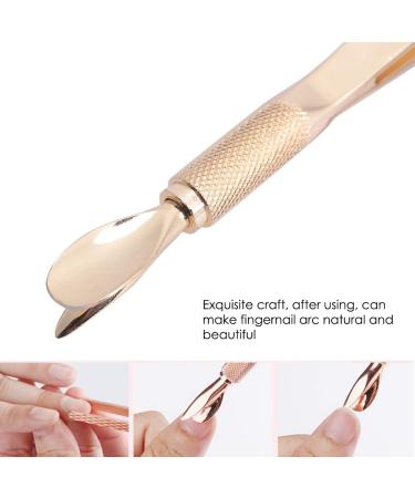 Nail Art Tool - Stainless Steel Nail Shaping Clamp & Glue Removal Clip (Gold) | International Shipping Available - Buy Online on SooperMarket.com
