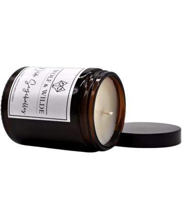 Wilde Seychelles Luxury Aromatherapy Scented Candle in Amber Glass Jar 200g. Handmade in West Yorkshire UK by Wolf & Wilde - Buy Online on SooperMarket.com