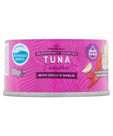 Morrisons Tuna in Chilli & Garlic 80 g x 12