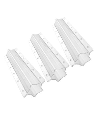 BCOATH Plastic Hearts 3pcs Vegetable Shaping Mold Pizza Accessories Cucumber Shaping Molds Vegetable Mold Shaped Flowerpot Transparent 20x5.5cm