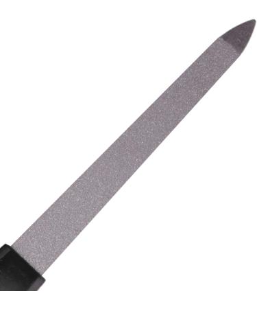 Nicfaky 5 Piece Double-Sided Metal Handle in Nail File for DIY Manicure Pedicure - Buy Online on SooperMarket.com