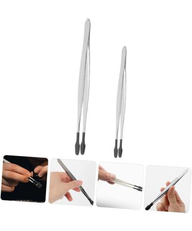 Beavorty 8 Stk Stamp Clip Tool | Stainless Steel Tweezers for Stamp Collectors & Jewelry Applications | Durable & Precision Tinkering Tools | 4 Pieces - Buy Online on SooperMarket.com