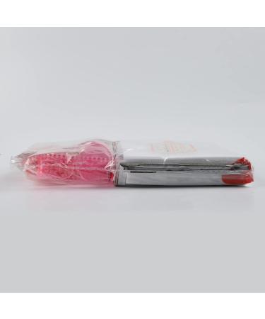 Fandamei Nail Polish Remover Tools Set - 500 Cotton Pads Pink Nail Clips Stainless Steel Shaver Nail Files & Brush - Perfect for Gel Nails - Buy Online on SooperMarket.com