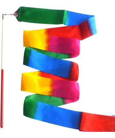 Banballon 20 PCS 6.6Ft Gymnastics Ribbon - Multi-Colored Dance Streamers for Kids - Buy Online on SooperMarket.com