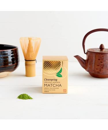 Clearspring Organic Japanese Matcha Green Tea Powder Ceremonial Grade 30g - Pack of 1 - Buy Online on SooperMarket.com