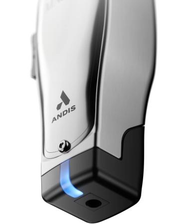 Andis 12665 Professional Master Corded/Cordless Hair Trimmer Adjustable Carbon Steel Blade Hair Clipper for Close Cutting Silver - Buy Online on SooperMarket.com