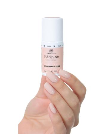 Alessandro Striplac UV Nail Polish - Creme de la Creme | Vegan Long-Lasting Peel-Off Technology - 8 ml | International Shipping Available - Buy Online on SooperMarket.com