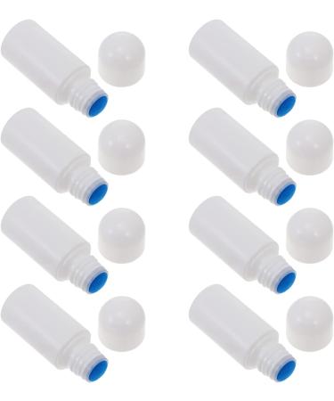 Minkissy 8 pieces sponge head bottle refillable sponge head applicator plastic empty liquid medicine bottles skin care scalp hair care medicine cosmetic travel use - Buy Online on SooperMarket.com