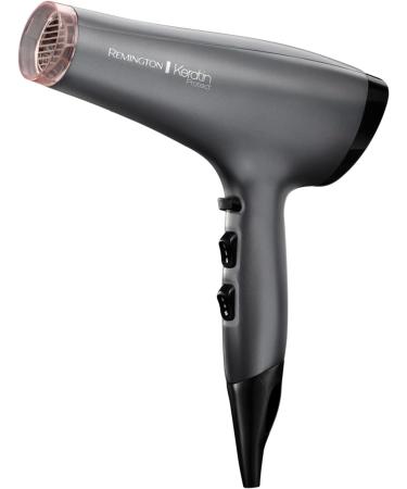 Remington Keratin Protect Ionic Hair Dryer with Keratin & Almond Oil - 2 Concentrators + Diffuser | 2200W AC8008 - Buy Online on SooperMarket.com