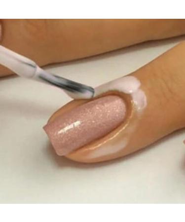FRCOLOR 3pcs Glue Palisade Latex Liquid Tape Glue Polish Anti-overflow Glue Tearable Nail Polish mediumx3pcs Pinkx3pcs - Buy Online on SooperMarket.com