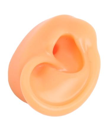 Human ear model fake ear model Professional flexible reusable soft silicone for displaying earrings (right)