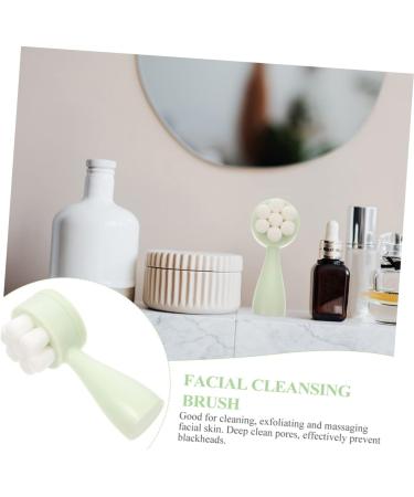 Mikinona Face Brush Facial Brush Face Cleaner Home Accessory Portable Exfoliating Brush Face Supply Multi-function Exfoliating Brush Convenient Exfoliating Brush Face Accessory - Buy Online on SooperMarket.com