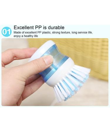 Dajidafu PP Cookware Brush Nonslip Replacement Detachable Washable Ergonomic Dish Bowl Cleaning Brushes Tool Accessories Green - Buy Online on SooperMarket.com