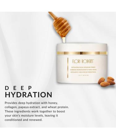 Exfoliating Facial Scrub by Flori Roberts | Face Mask for Women of Color | Moisturizing & Smoothing Skin Solution - Buy Online on SooperMarket.com