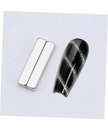 FOYTOKI 4 Sets Magnetic Nail Polish Kit Cat Eye Nail Magnets Magnet for Nails Polish Cat Eye Nail Magnet for Nails Manicure Magnetic Tool Cat Eye Magnets Cat Eye Gel Nail Polish Magnet - Buy Online on SooperMarket.com