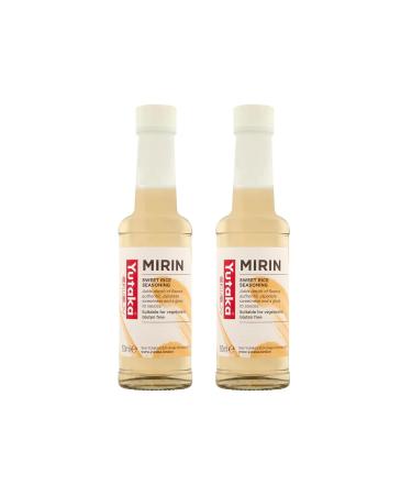 Yutaka Mirin Japanese Sweet Rice Seasoning Gluten Free 150ml (Pack of 2)