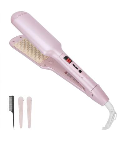 LCD Volumizing Curling Hair Iron with Wide Plates for Fluffy Hair Curler - UK - Buy Online on SooperMarket.com