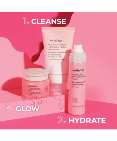 innisfree Cherry Blossom Dewy Glow Jam Cleanser - 5.29 Fl Oz (Pack of 1) - Buy Online on SooperMarket.com