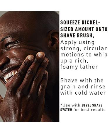 Bevel Men's Shaving Cream - Moisturizing Vitamin E & Aloe-Vera Formula - 4.0 fl. oz (New Version) - Buy Online on SooperMarket.com