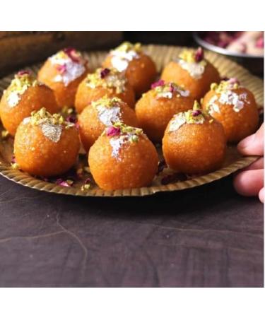 Rakhi Diwali Special (Motichoor Laddu 1kg) Gift Hamper for Brother Sister Delicious Indian Traditional Sweets Best Gift For All Occasions Tasty Treat For Family & Friends Sold By Kidzbuzz - Buy Online on SooperMarket.com