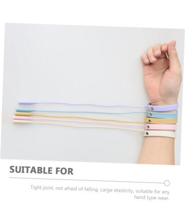 BELLIFFY Tweezers Silicone Bracelet Lash Tweezers Bracelet Lash Tweezer Wristband Professional Tweezers Useful Lash Tweezer Makeup Lash Applicator Pro Tools Eyelash Tools Purple - Buy Online on SooperMarket.com
