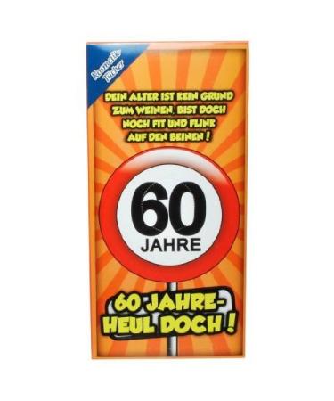 60 YEARS OF CRY - 60TH BIRTHDAY 1 PACK OF FACIAL TISSUES IN GIFT BOX 22 x 11cm 80 PIECES