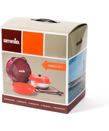 OMNIA Kit 1: Camp Oven, Silicone Mold, Potholders, Baking Grid, Storage Bag - Ultimate Starter Kit - Buy Online on SooperMarket.com