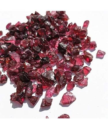 Beautiful Natural Rough Garnet Stones Raw gem Stone Specimen (Color : 100g) - Buy Online on SooperMarket.com