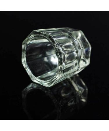 Manicure Bowl 2pcs Dappen Dish for Acrylic Nails Clear Glass Acrylic Nail Monomer Liquid Bowl Acrylic Powder Holder Acrylic Glass Jar Dampen Dish Liquid Cup - Buy Online on SooperMarket.com