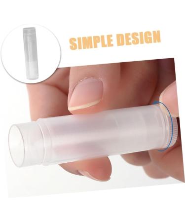 Baluue 100pcs Empty Lipstick Tube Empty Lip Balm Containers DIY Lip Gloss Tubes Lip Gloss Tubes Empty Pp - Buy Online on SooperMarket.com
