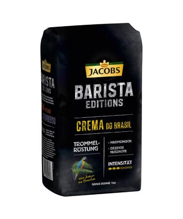 Buy Jacobs Coffee Beans Barista Editions 1000g - Crema do Brasil | Premium International Shipping - Buy Online on SooperMarket.com