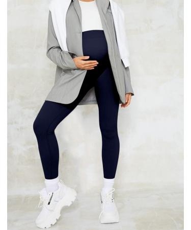 SHADOW DANCE UK Maternity Over Bump Leggings - Navy Blue - Size 10 - Buy Online on SooperMarket.com