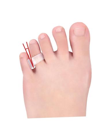 Silicone Gel Thumb Spica Splint Set | Orthopedic Bunion Nursing Clip Board | Foot Separator for Men and Women - 4 Pairs - Buy Online on SooperMarket.com