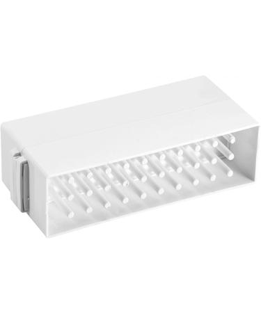 Nail Drill Bit Box 30 Holes Dustproof Drill Bit Case Holes Nail Art Drill Grinding Head Bit Display Storage Box Rack Manicure Tool Suitable for Professional Use or Home Use - Buy Online on SooperMarket.com